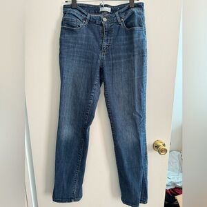 Ann Taylor LOFT curvy straight jeans, 6, 28 waist